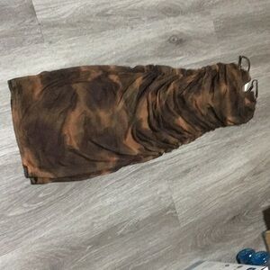 Windsor Brown Maxi Dress